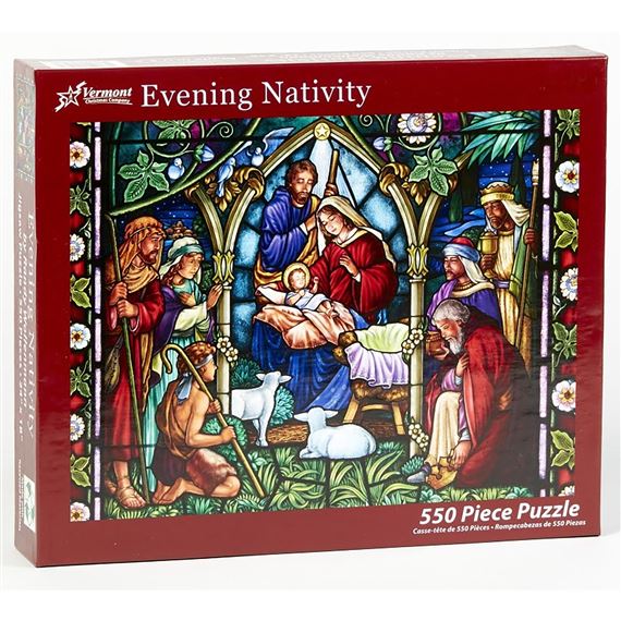 EVENING NATIVITY - 550 PIECE JIGSAW PUZZLE
